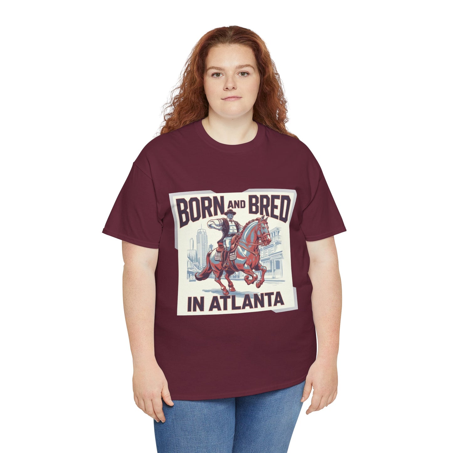 Born and Bred in Atlanta Tank, Casual Summer Top, Gift for Orlando Lovers, Outdoor Activity Wear, Unique Florida Style