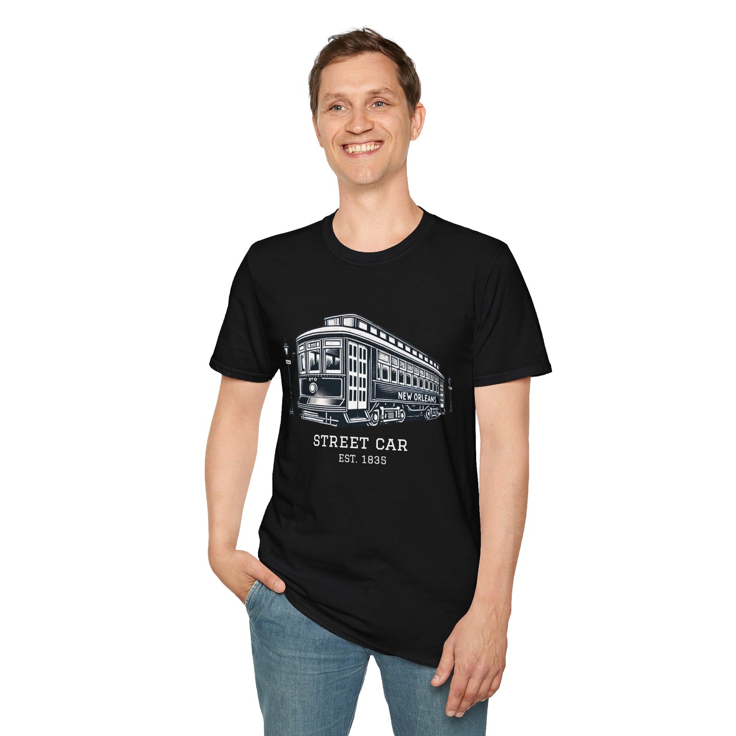 Vintage New Orleans Streetcar Unisex T-Shirt
