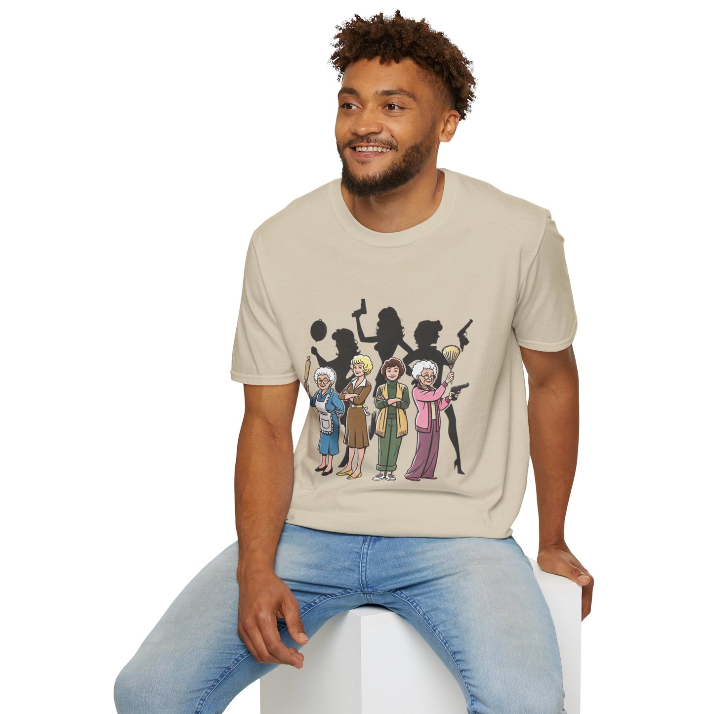 Cartoon Golden Girls T-Shirt