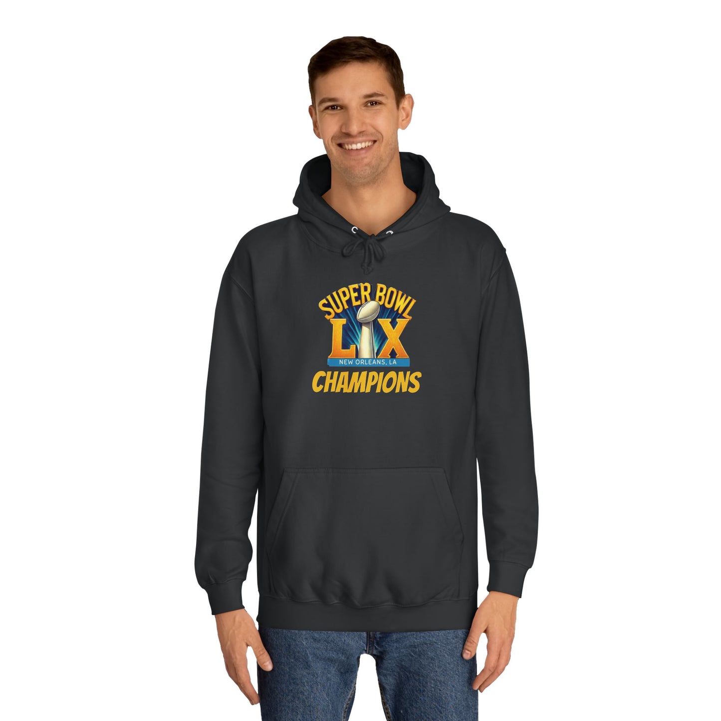 Super Bowl LIX Champions Unisex Hoodie - Fly Eagles Go Birds!