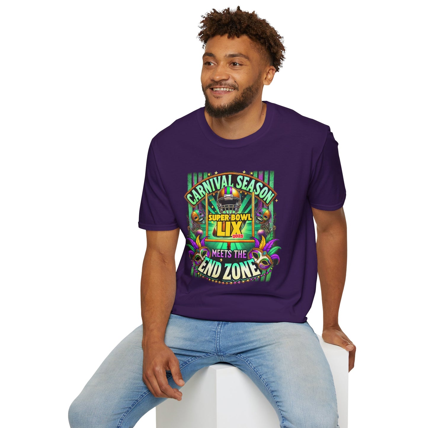 Mardi Gras Super Bowl T-Shirt