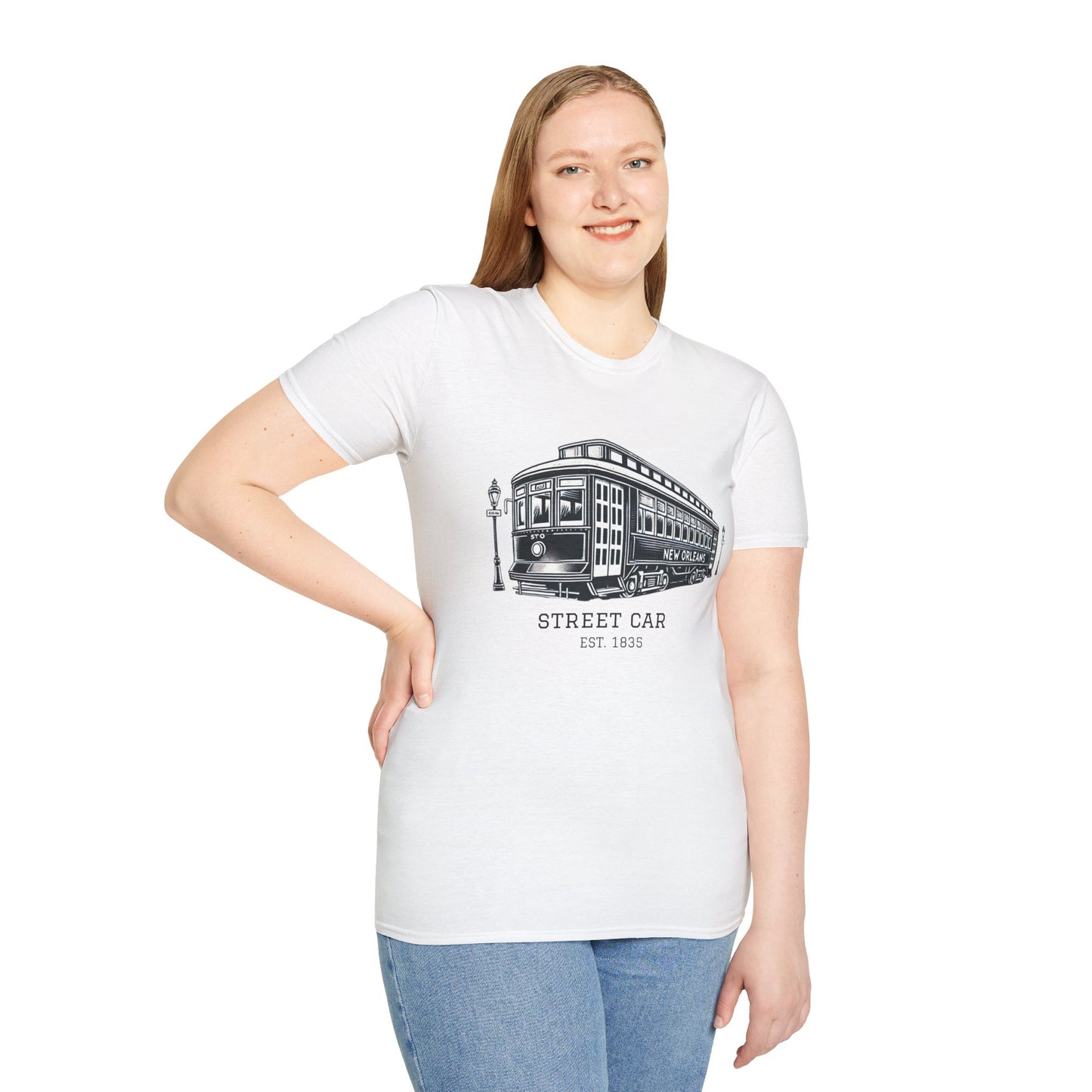 Vintage New Orleans Streetcar Unisex T-Shirt