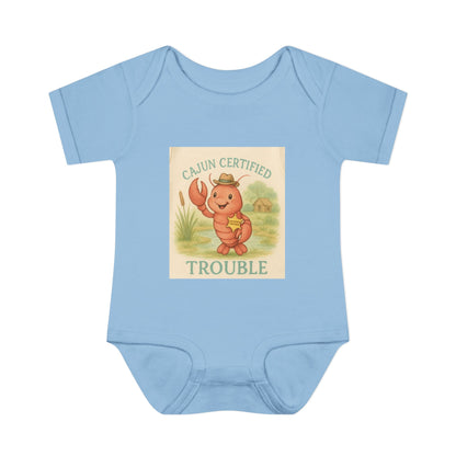 Cajun Certified Baby Bodysuit, Cute Infant Outfit, Baby Shower Gift, Infant Fashion, Adorable Baby Apparel
