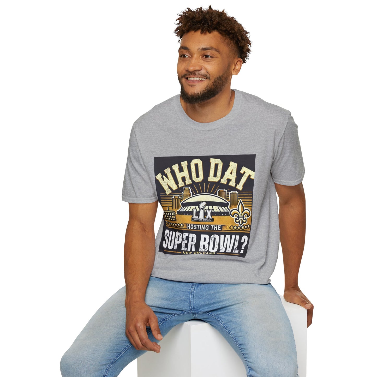 Saints Fan Super Bowl Host Unisex T-Shirt