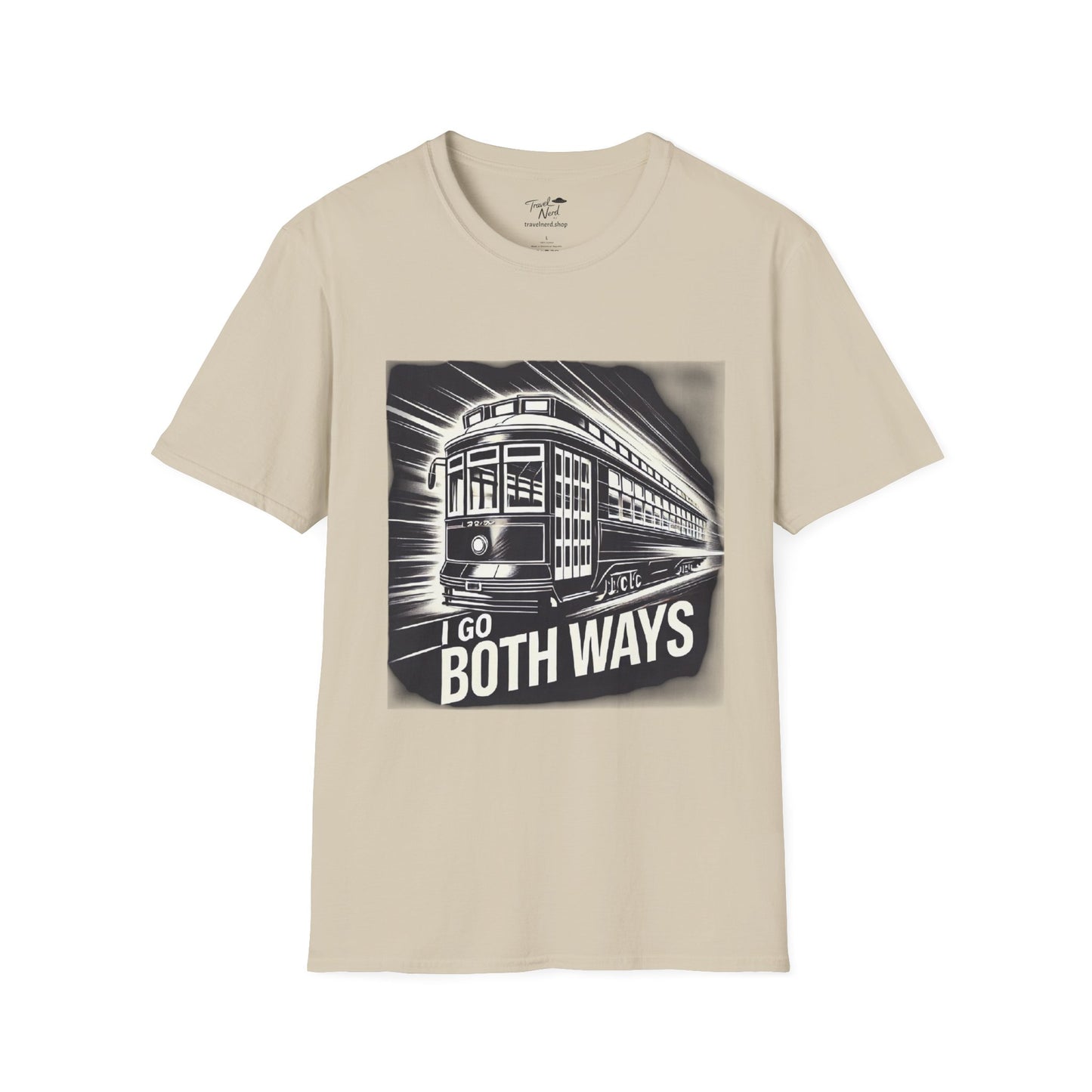 Streetcar Both Ways Fast Art Softstyle T-Shirt