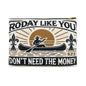 Travel Pouch with Cajun Motivational Phrase 'Roday'