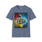 Vibrant Colorful New Orleans Streetcar T-Shirt