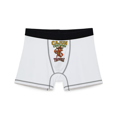 Cajun Themed Men's Boxers | Fun Underwear for Casual Comfort, Unique Gift for Him, Holiday Loungewear, Festive Roomwear