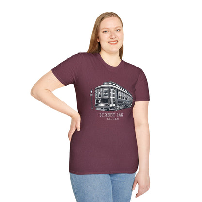 Vintage New Orleans Streetcar Unisex T-Shirt