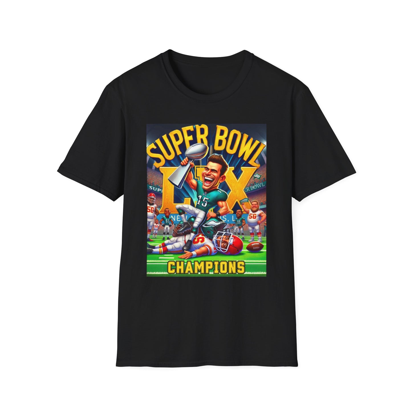 Super Bowl Champions Unisex Softstyle T-Shirt - Celebrate Victory in Style!