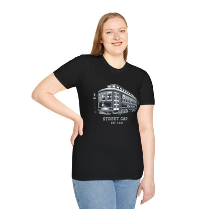 Vintage New Orleans Streetcar Unisex T-Shirt