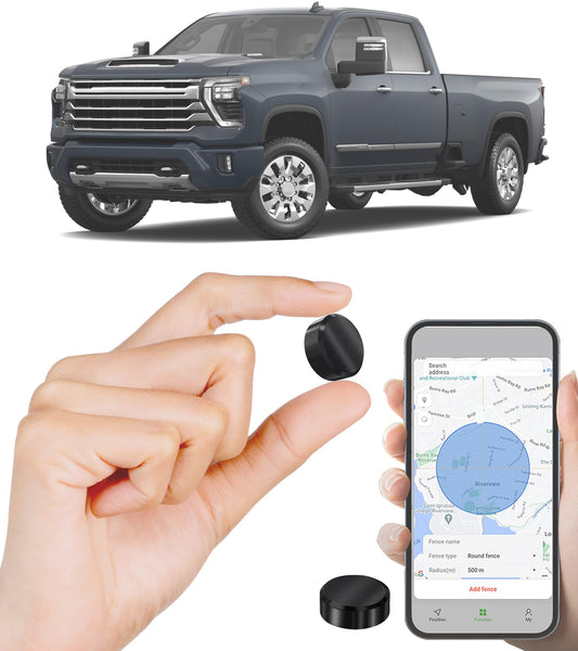 GPS Tracker for Vehicles - Real-Time GPS Tracker, Hidden Car Locator Tracking Device for Vehicles, Kids, Elderly, and Assets - No Monthly Fee, Compact & Discreet Security Solution