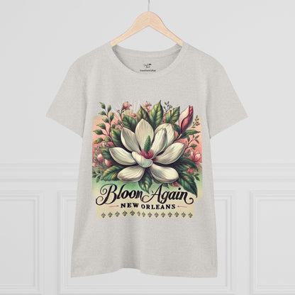 Bloom Again New Orleans Women's Midweight Cotton Tee