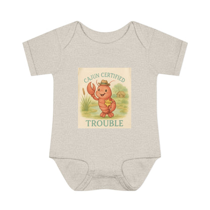 Cajun Certified Baby Bodysuit, Cute Infant Outfit, Baby Shower Gift, Infant Fashion, Adorable Baby Apparel