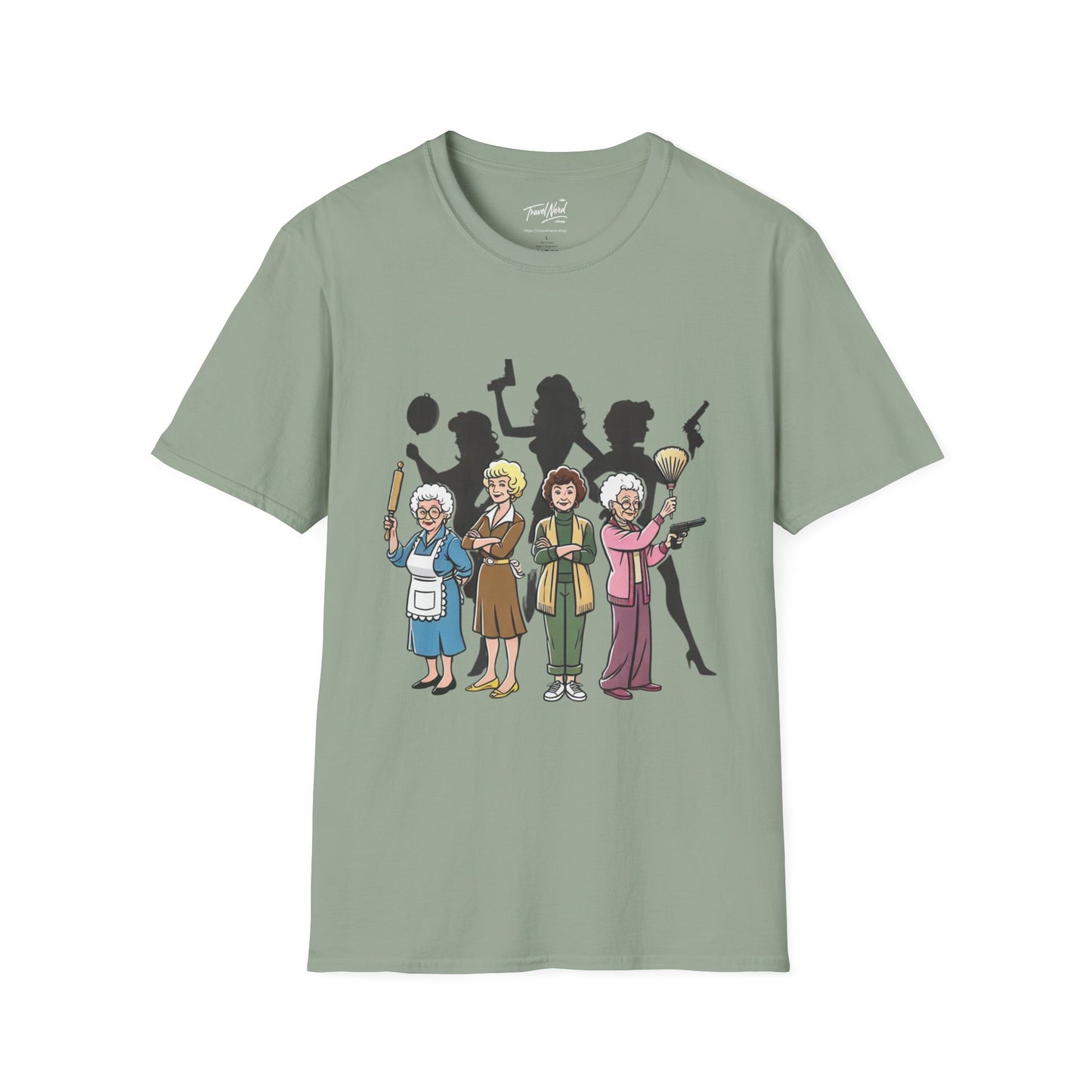 Cartoon Golden Girls T-Shirt
