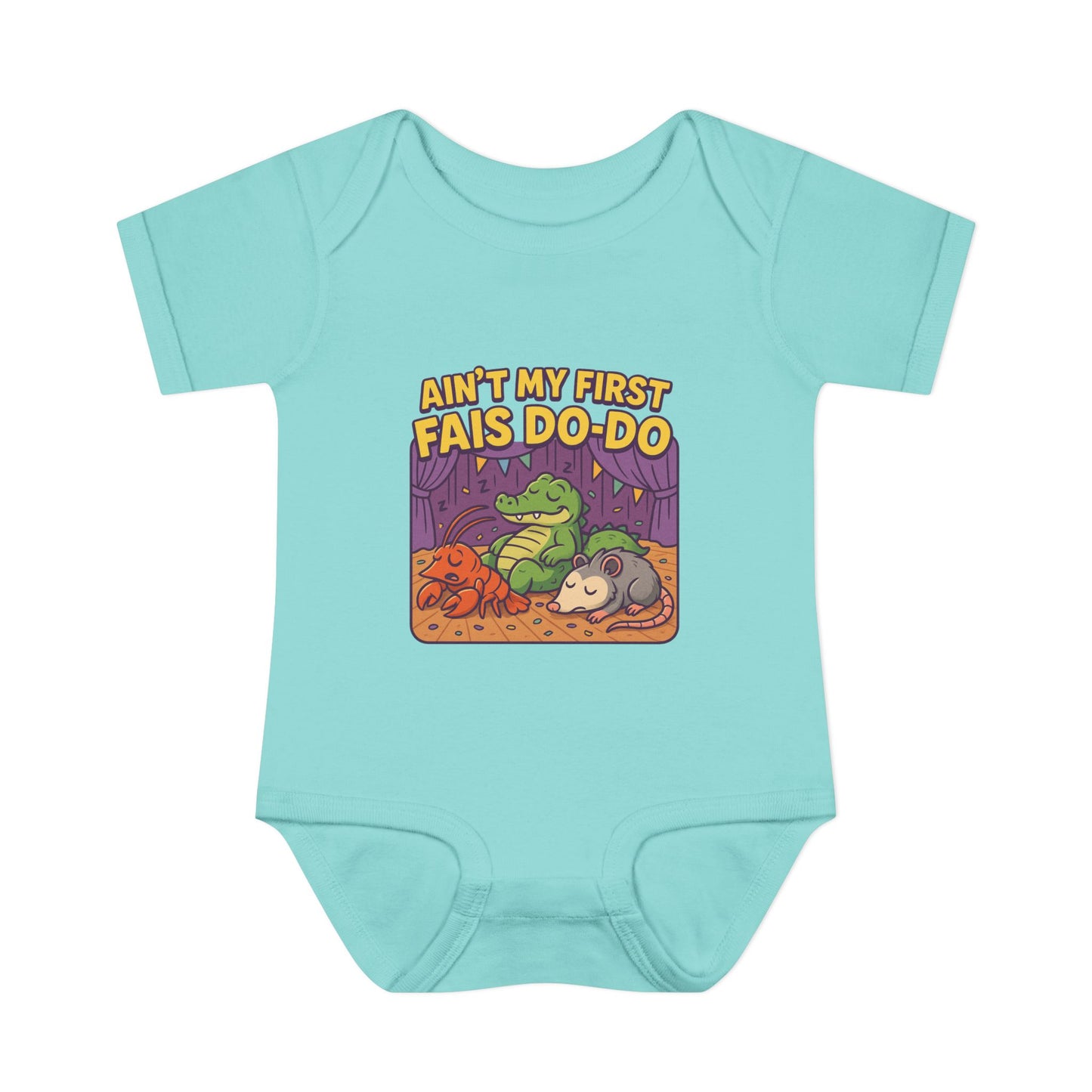 Aint My First Fais Do Do - Certified Baby Bodysuit, Cute Infant Outfit, Baby Shower Gift, Infant Fashion, Adorable Baby Apparel