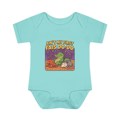 Aint My First Fais Do Do - Certified Baby Bodysuit, Cute Infant Outfit, Baby Shower Gift, Infant Fashion, Adorable Baby Apparel