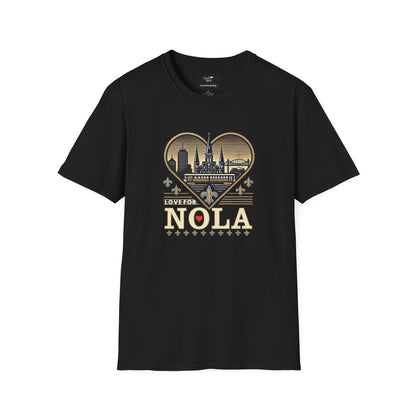 Love for NOLA - Unisex Softstyle T-Shirt