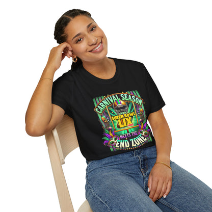 Mardi Gras Super Bowl T-Shirt