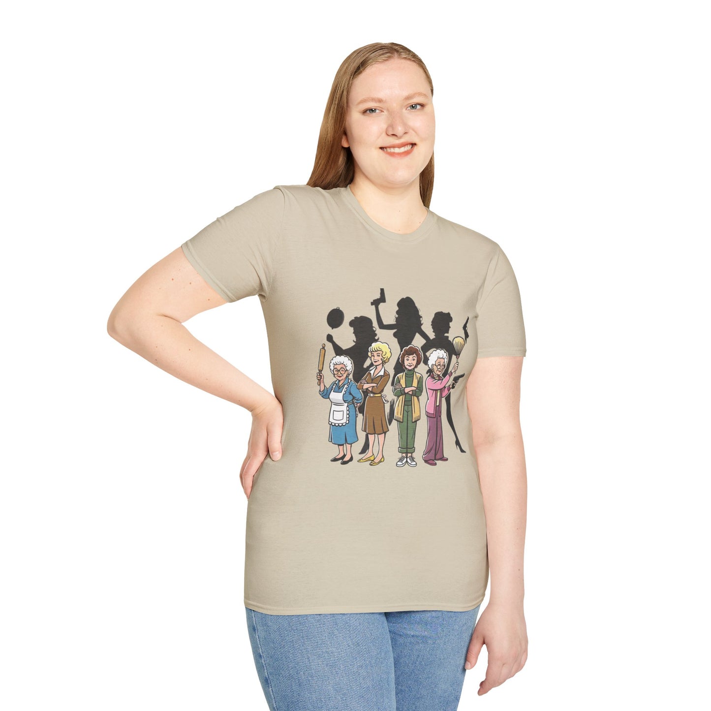 Cartoon Golden Girls T-Shirt