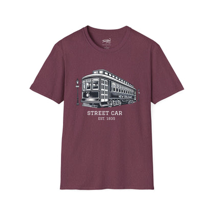 Vintage New Orleans Streetcar Unisex T-Shirt