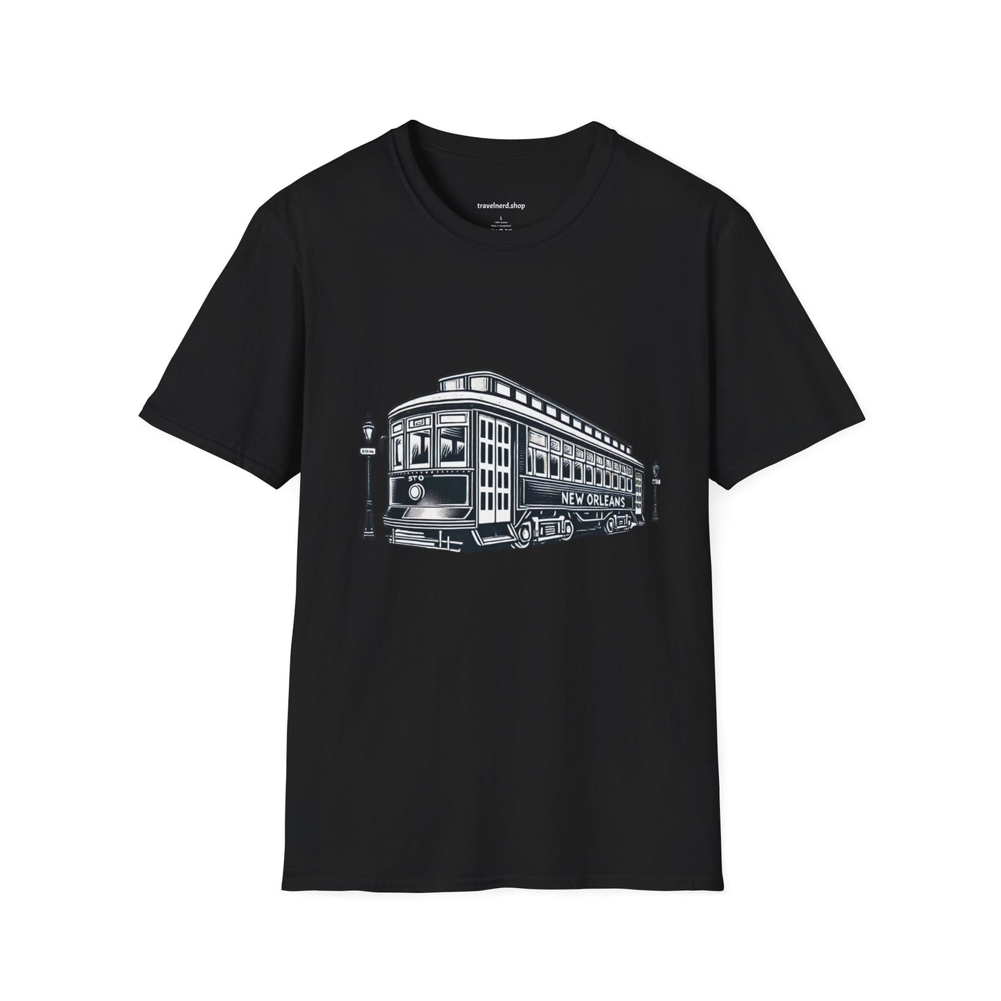 Vintage New Orleans Streetcar T-Shirt