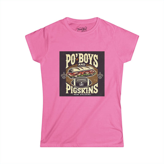 Women's Football Tee - New Orleans Super Bowl Celebration