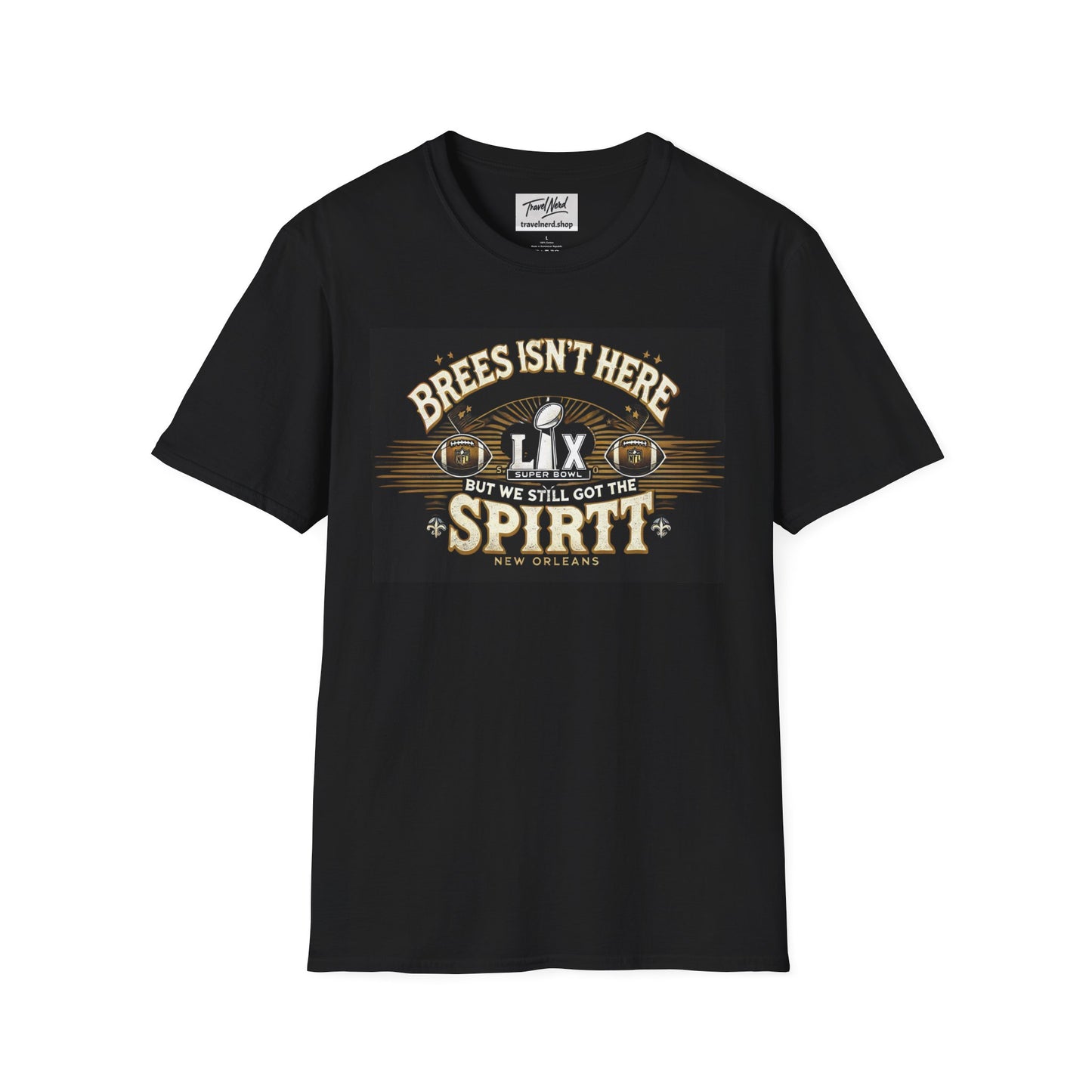 Saints "Brees" Spirit Super Bowl T-Shirt