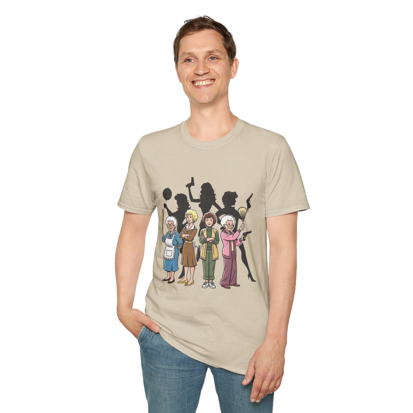 Cartoon Golden Girls T-Shirt