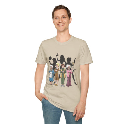 Cartoon Golden Girls T-Shirt