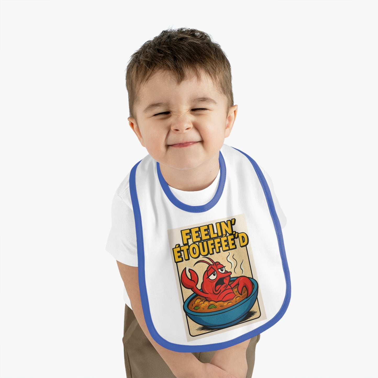 Bib Cajun Crawfish Etouffee'd