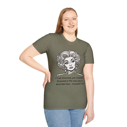 Funny Golden Girls Blanche Stunned T-Shirt