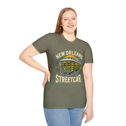 Streetcar Men's T-Shirt - New Orleans 1831 Design