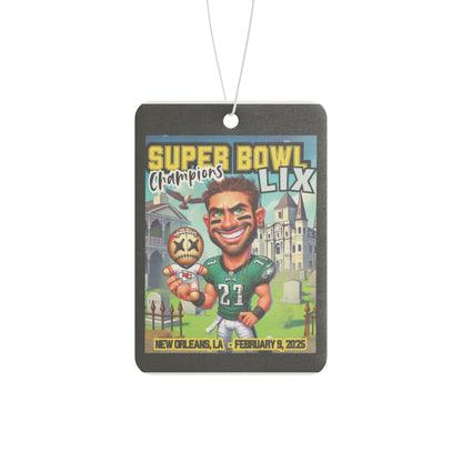 Car Air Freshener - Philadelphia Eagles Super Bowl LIX Champions Celebration