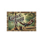 Outdoor Rug: 'Geaux Away' Cozy Patio Mat for Relaxation, Garden Decor, Camping Accessory, Summer Vibes