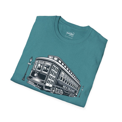 Vintage New Orleans Streetcar Unisex T-Shirt
