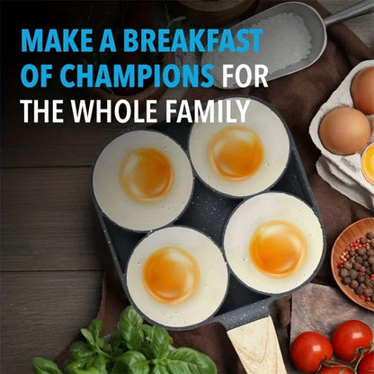 EggMaster™ 4-Hole Egg Cooking Pan